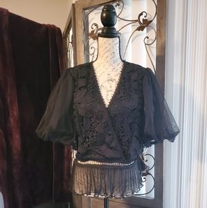 Haute Monde Young Contemporary Lace Blouse